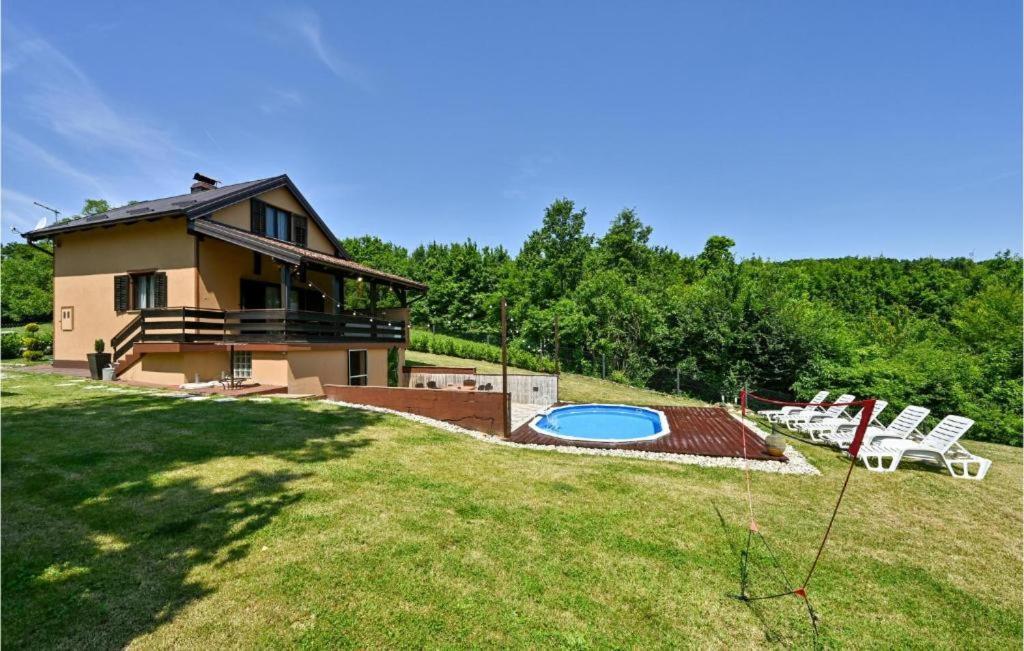 הוילה Sveti Ivan Zelina Jungle House With Private Pool And Hot Tub מראה חיצוני תמונה